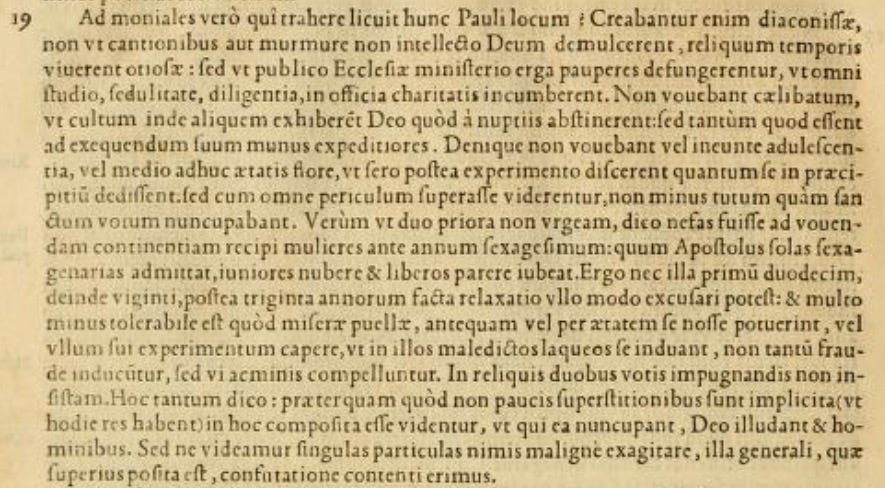 Calvin’s Deaconesses
